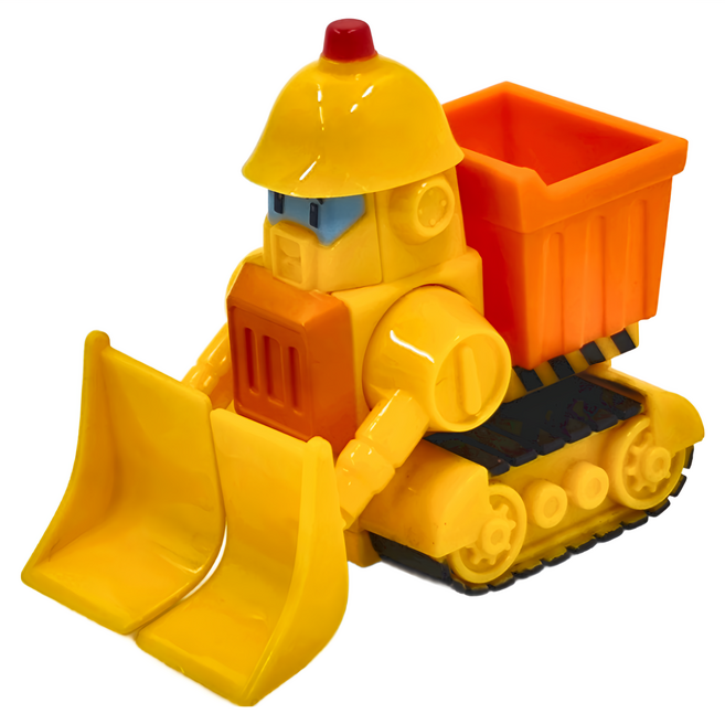 ROI TOYS 迷你模型車, 布魯諾 黃色, 1個