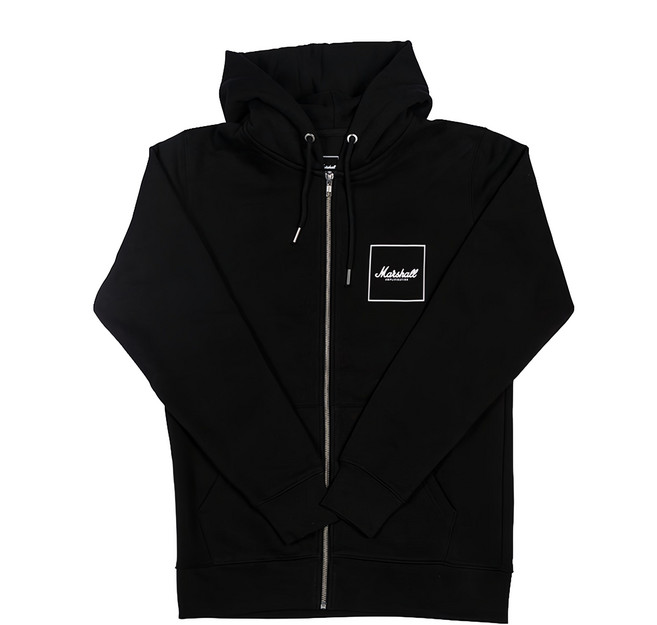 Marshall Square Logo Hoodie 拉鍊連帽外套