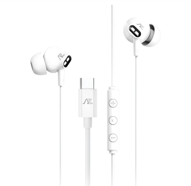 INTOPIC 廣鼎 Type-C入耳式耳機 Hi-Fi優質音源晶片, JAZZ-C128