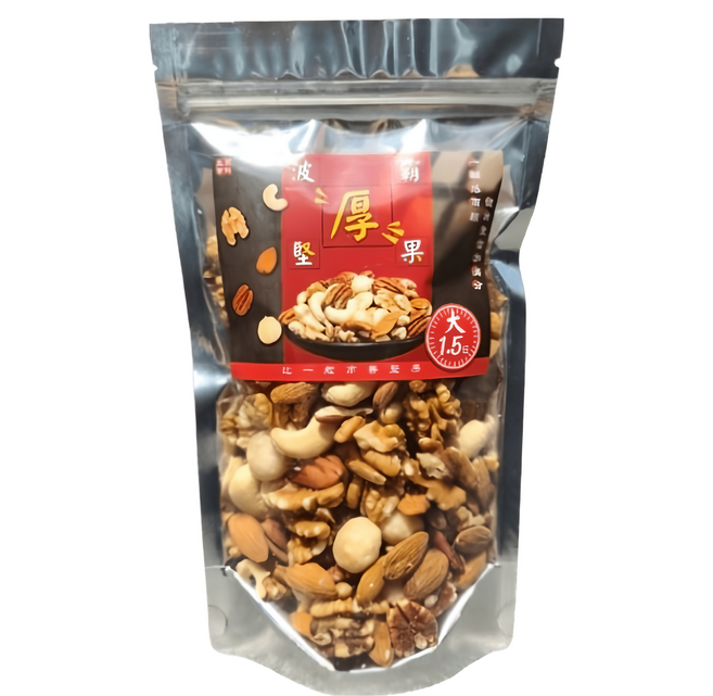 品鮮生活 波霸厚堅果五寶綜合堅果, 300g, 1包