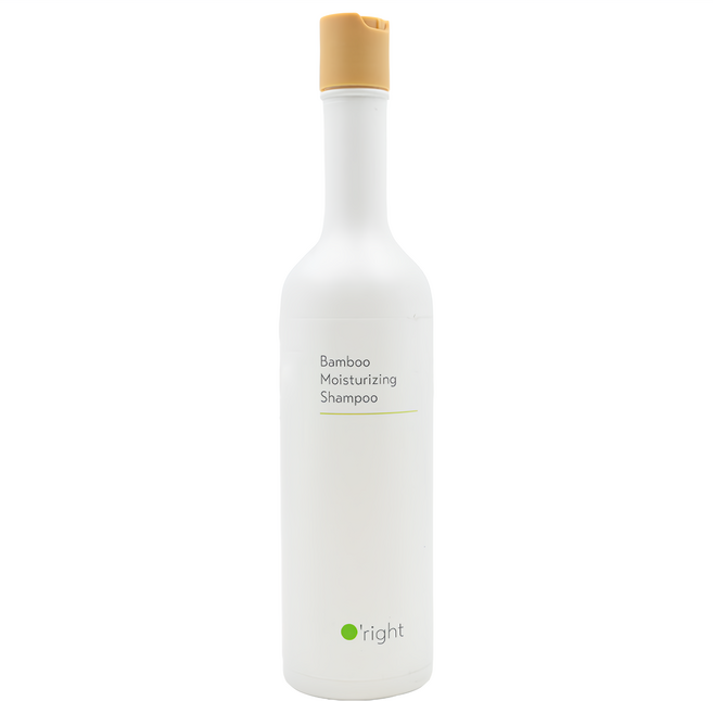 O'right 歐萊德 竹萃保濕洗髮精 適用乾燥受損髮質 保濕潤澤 400ml, 1瓶