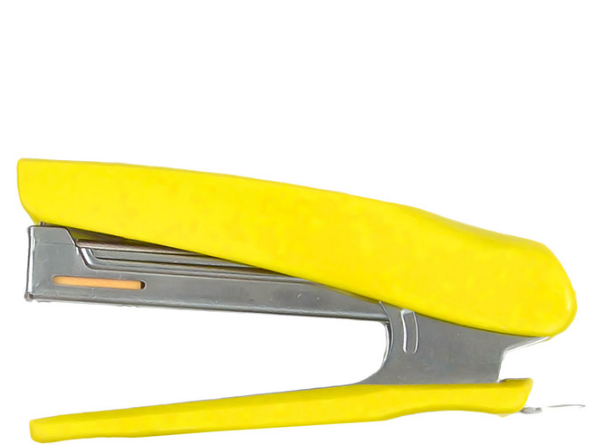 MAX 美克司 釘書機 HD-10D, 黃色, 1個