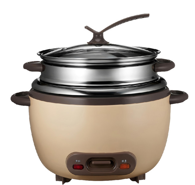 Kinyo 大栗子不鏽鋼電鍋 7人份 2.5L, SEP-07, 咖啡色
