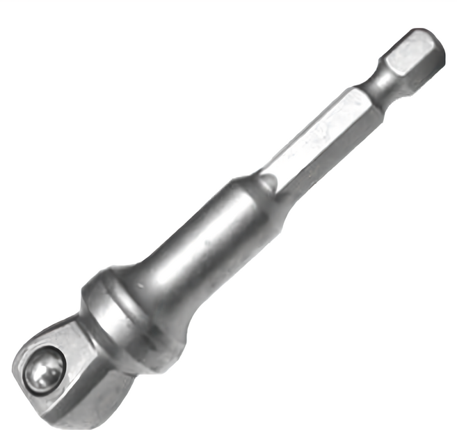 PANRICO 百利世 球型套筒接桿 1/2" Dr. x 72mm 鉻釩鋼材質 球頭設計可斜15°使用, 1支