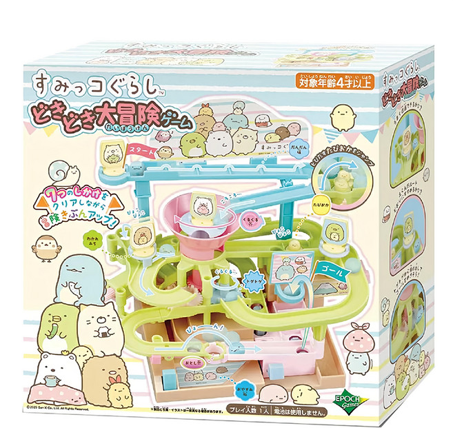 EpochGames 滾球玩具, 角落生物 多色, 1組