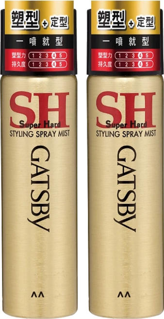 GATSBy 塑型噴霧, 2瓶, 65ml