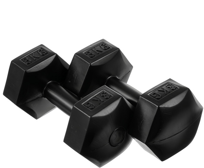 comet 六角型啞鈴, 3kg, 2個