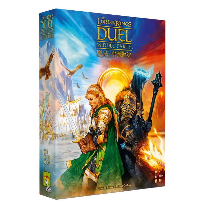 REPOS PRODUCTION 七大奇蹟對決 魔戒 中洲對決版 7 Wonders Duel The Lord of The Rings 繁體中文版, 1盒, 對決遊戲 多色