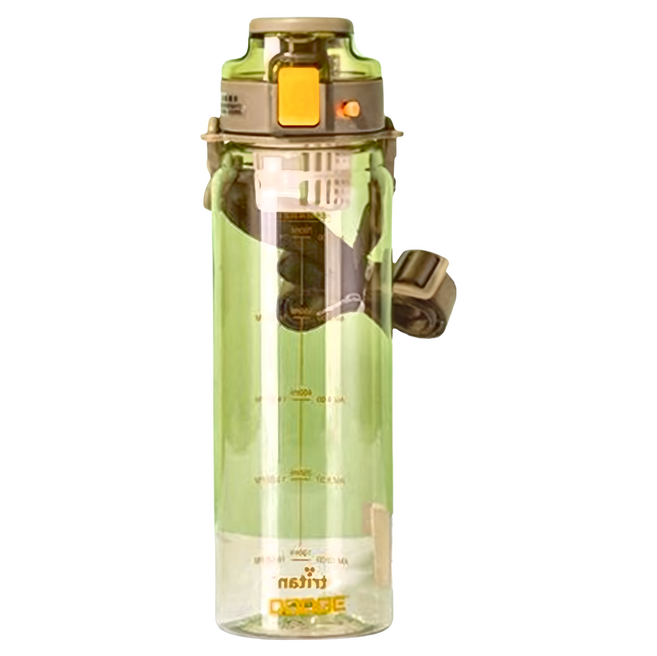 DODGE 道奇 律動杯 附茶濾, 綠色, 700ml, 1個