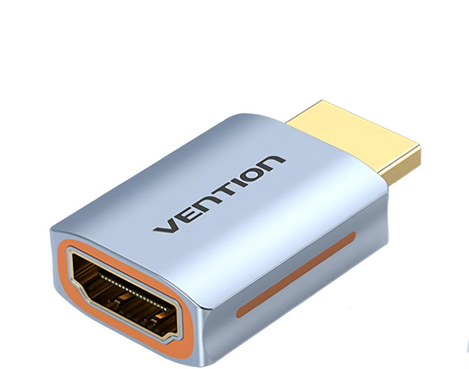 VEnTIOn 威迅 AIV系列 HDMI-A 公對母 8K 轉接頭 鋁合金款, AIVH0, 1個