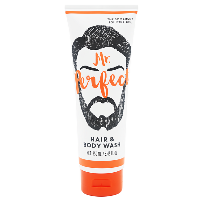 SOMERSET MR完美先生雙效沐浴膠 留蘭香+廣藿香, 250ml, 1條