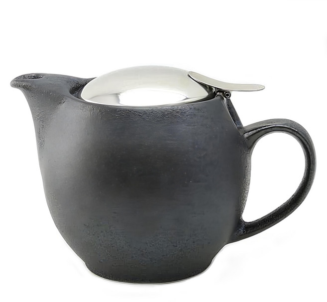 ZERO JAPAN. 典藏陶瓷不鏽鋼蓋壺, 水晶銀, 1個