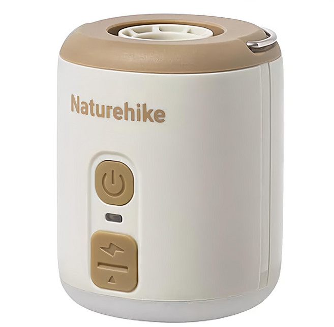 Naturehike 挪客 Wind Mini 戶外多功能充氣泵 CNK2300DQ022, 燕麥灰, 1個
