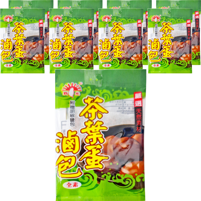 新光洋菜 茶葉蛋滷包 附贈胡椒鹽包 全素, 12g, 3包