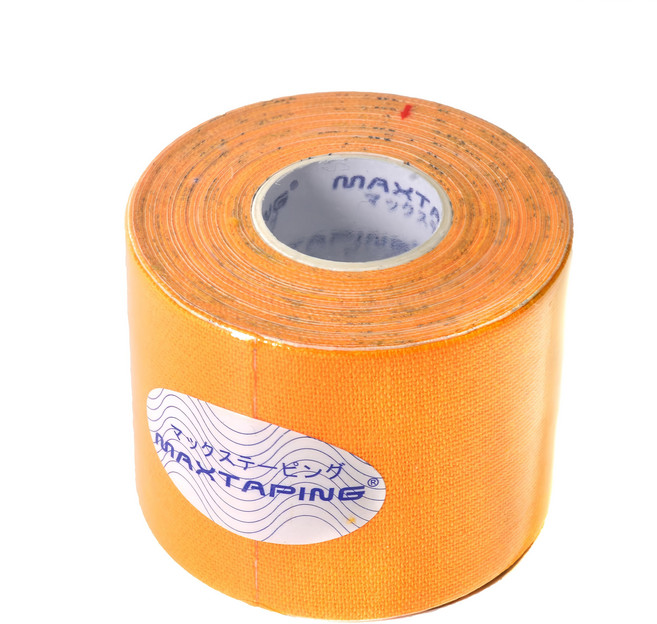 LP SUPPORT maxtaping肌效能貼布 tm702w 黃色, 1個