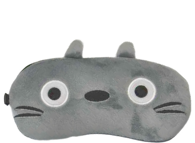 KawaDenki 香薰熱敷眼罩 KDS-110 適用於長期電腦使用者, 灰貓