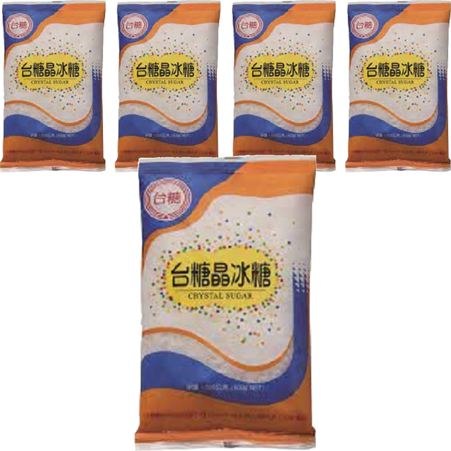 台糖晶冰糖, 500g, 5包
