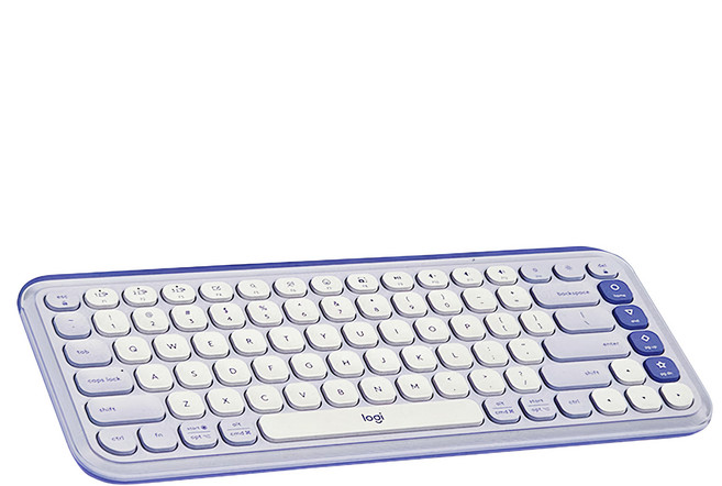 logitech 羅技 POP ICON KEYS 無線鍵盤, Purple, YR0101, 製造軸, 1個