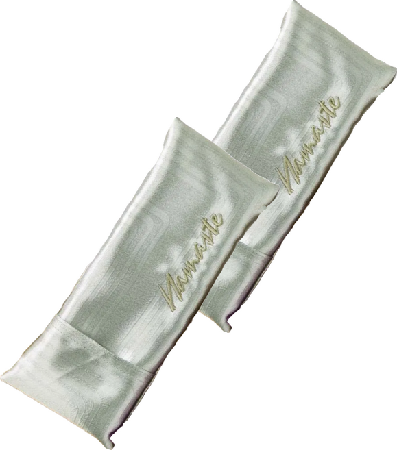 台灣 NAMASTE 舒壓眼枕 22 x 9.5cm 薄荷綠 195g, 1個, 2個