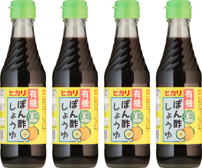 HIKARI FOODS 光食品 有機和風柚子醬油, 250ml, 4瓶
