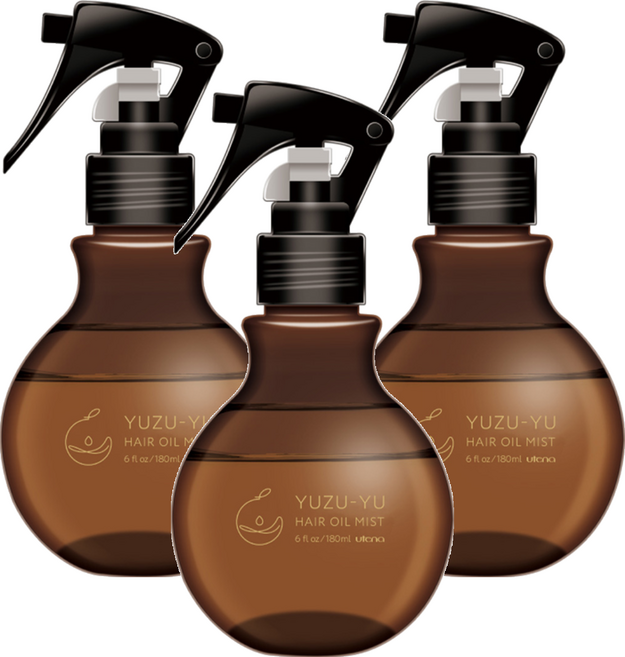utena 佑天蘭 柚子天然頭髮護理噴霧, 180ml, 3瓶