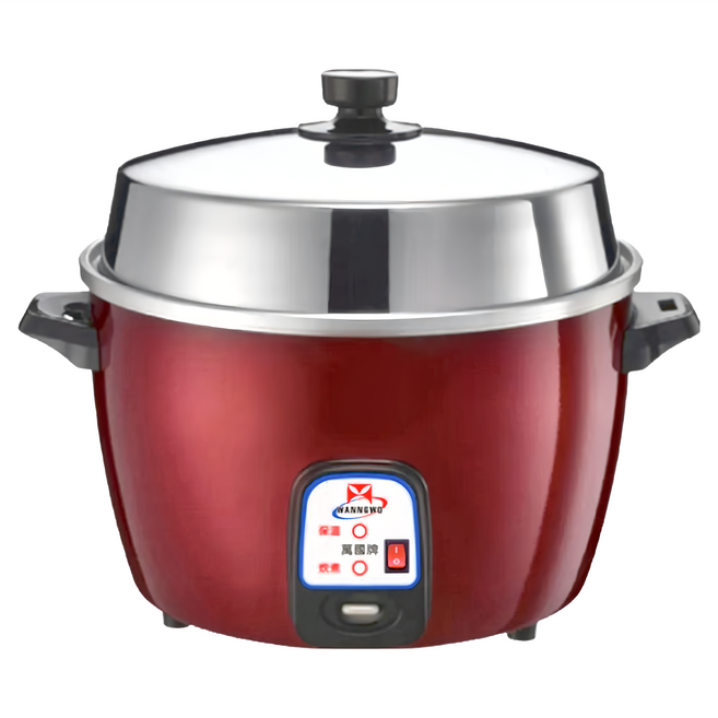 WANNGWO 萬國牌 15人份自動保溫電鍋 紅色, AQ15S