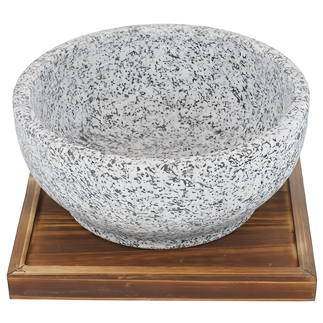 FREIZ 和平 Ajikaku Sansho 石燒拌飯鍋, 18cm, 灰色, 1個