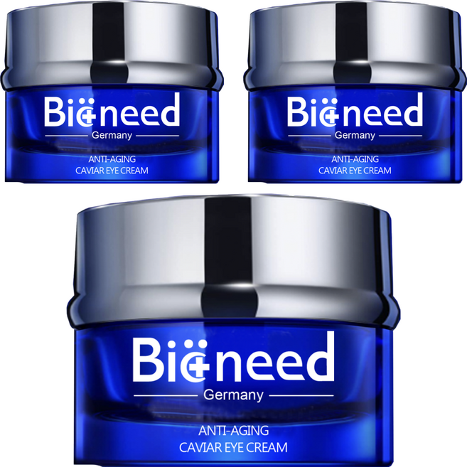 Bioneed 極緻抗皺魚子眼霜, 30ml, 3罐