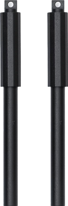 HMM 磁吸筆 全鋁材質 尺寸 Ø11*110mm 重量 18.8g 台灣製造, 黑色, 2支