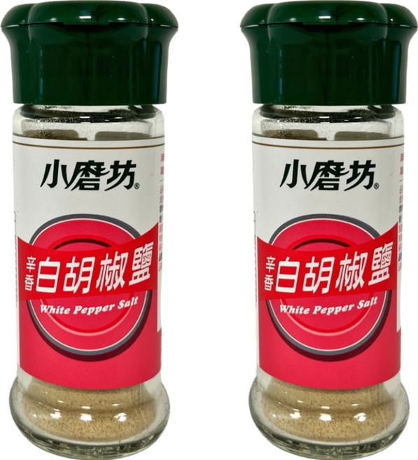 小磨坊 辛香白胡椒鹽, 40g, 2瓶