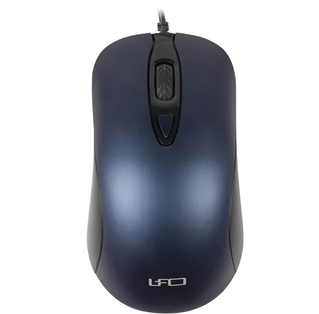 INTOPIC 廣鼎 光學滑鼠 精確感應 加寬型齒輪式滾輪設計 USB介面 隨插即用 左右手適用, UFO-MS-110, 黑色