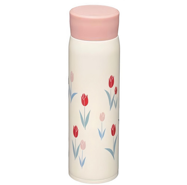 FREIZ 和平 水壺 螺旋蒸餾瓶 RH-1711, 鬱金香色, 500ml, 1個