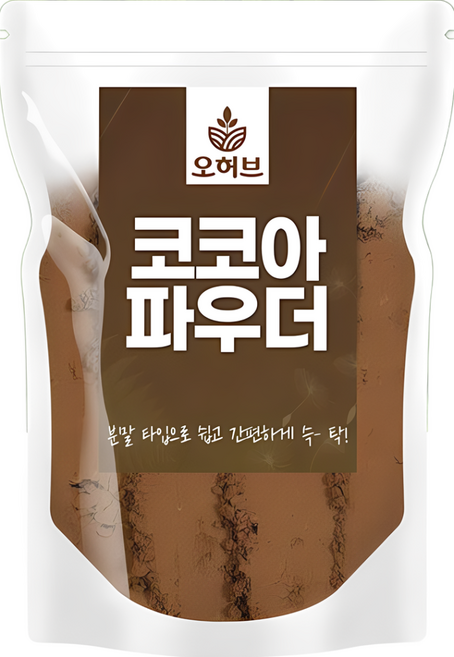 코코아가루 코코아분말 코코아파우더 500g, 1개, 1개입