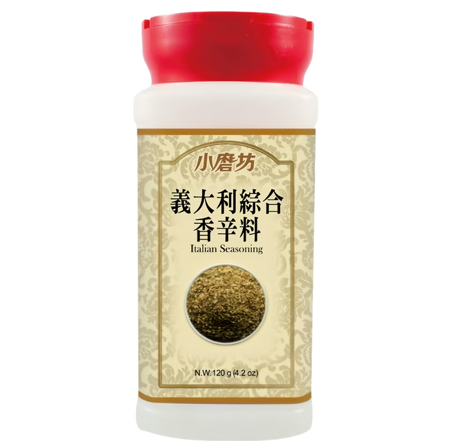 小磨坊 義大利綜合香辛料, 120g, 1罐