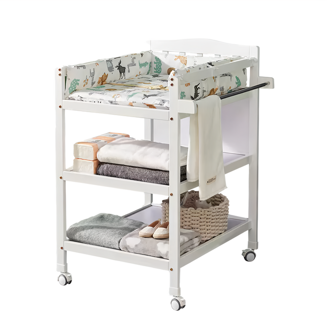SMARTMOM 皇家Baby尿布台 0~2歲 15kg 95 x 84 x 64cm 白色 - 嬰兒護理好幫手
