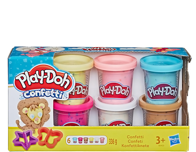 Hasbro 孩之寶 Play-Doh 培樂多 紙花黏土補充罐, 1盒