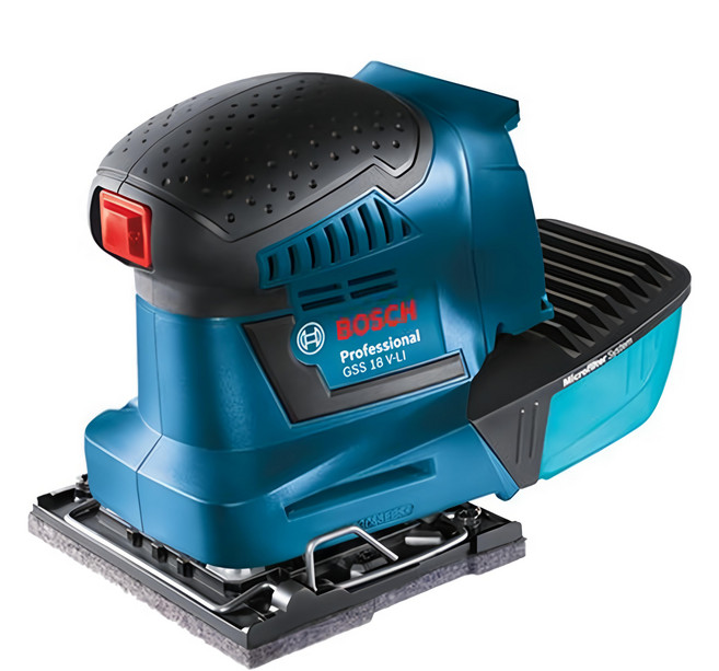 BOSCH 博世 台灣公司貨 18V鋰電砂紙機 (單機) GSS 18 V-LI, 1個