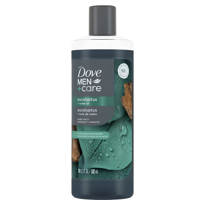 Dove 多芬 男士植萃修護沐浴露 尤加利雪松, 532ml, 1瓶