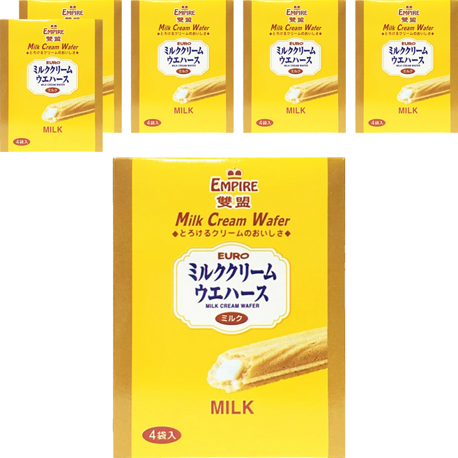 EMPIRE 雙盟 牛奶酥棒, 100g, 6盒