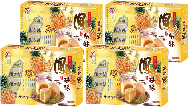 花之戀語 鳳梨酥, 250g, 4盒