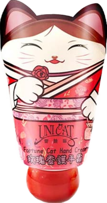 UNICAT 變臉貓 玫瑰香護手霜, 25ml, 1條