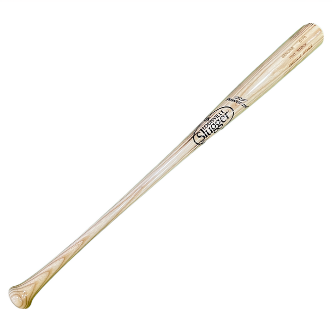 LOUISVILLE Slugger 路易斯威爾 PRO STOCK 白樺木棒 挖頭設計, 亮火烤原色, 1支