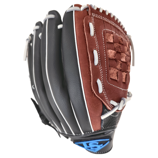 LOUISVILLE Slugger 棒壘手套 BG 2.0系列 全封型 LB32201BR1 600g, 黑棕色, 1個