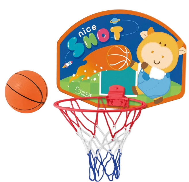 NEW WIS 小牛津 小小籃板王, 藍色/紅色, 1盒