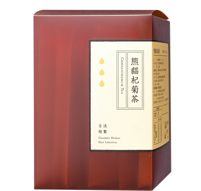 SEE IN HERB 新譯漢方 漢方養生茶包 熊貓杞菊茶, 5g, 10包, 1盒