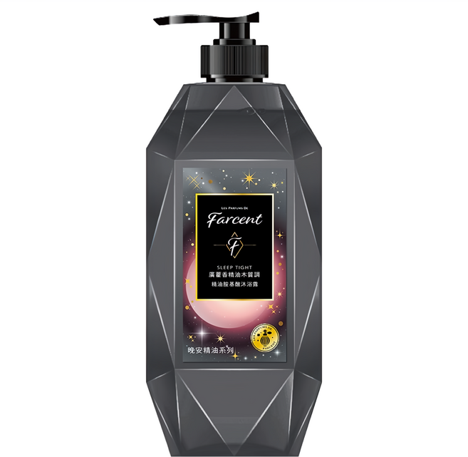 farcent 花仙子 香水精油胺基酸沐浴露 虛實之間, 1個, 780g