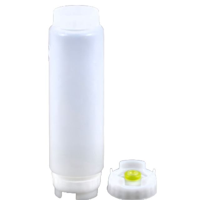 FIFO BOTTLE 黃色嘴蓋壓瓶 16oz, 473ml, 1個