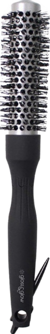 gloss&glow 蓬鬆瀏海捲髮25排圓梳, 黑色, 1支