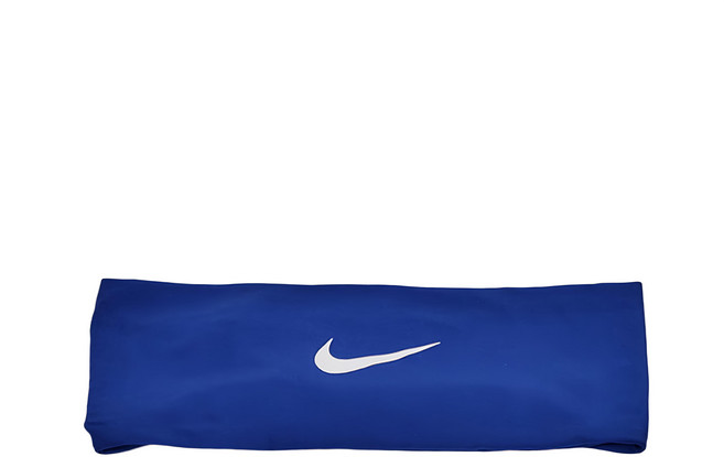 NIKE 耐吉 FURY CLASSIC 寬版頭帶 N1012953420OS 藍色, 1個