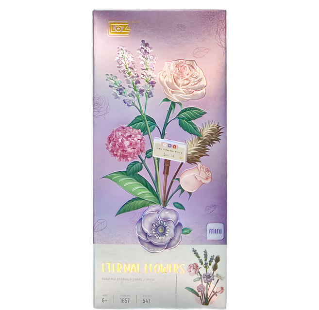 LoZ 積木玩具 浪漫愛琴海, 1盒, 多色, 547片